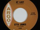 Deep Soul 45 ETTA JAMES At Last ARGO HEAR