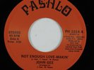 Modern Soul 45 JOHN GEE Not Enough Love-Makin' PASHLO VG++ HEAR