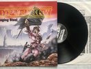 DEATHROW - RAGING STEEL (1987) - LP - 1ST PRESS - RARE  - EX++