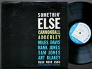 MILES DAVIS CANNONBALL ADDERLEY Somethin' Else LP BLUE NOTE BLP 1595 NY EAR MONO