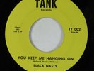 Funk Psych 45 BLACK NASTY You Keep Me Hanging On TANK VG+/VG++ HEAR