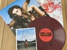 CHARLI XCX CRASH Limited RED / BLACK Marble Vinyl With RARE Signed ART Print