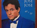 Jose Jose - 40 Y 20 [1992] Vinyl LP Latin Bolero BMG Ariola Ando Volando Bajo