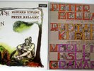 PETER BELLAMY Oak, Ash & Thorn/Merlin`s Isle of Gramarye 1970s 2 Argo Vinyl LPs