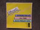BILLBOARD'S OFFICIAL TOP 40 ALL TIME ELVIS PRESLEY HITS-1987 3HRs.VG-/VG- RARE