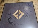 Foo Fighters Concrete & Gold Vinyl Lp Signed By 6 Rare Genuine Real