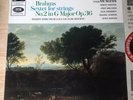 ASD 643 S/C UK - BRAHMS - SEXTET NO 2 - MENUHIN, GENDRON, MASTERS ETC. NM