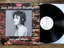 JOAN JETT & THE BLACKHEARTS - Pure and Simple (1994) Vinyl, LP - ROCK - PROMO NM