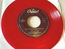The Beatles - Lucy in the Sky With Diamonds/When I'm 64 45 jukebox red vinyl NM