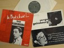 SERGE GAINSBOURG N°1  LP 25cm PROMO ORIGINAL PRESS + 4-page promo booklet RARE