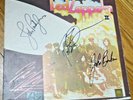 Led Zeppelin II Auto Atlantic LP Record Jacket Autograph COA UACC
