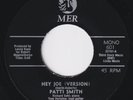 PATTI SMITH Hey Joe / Piss Factory FIRST PRESS orig US 7