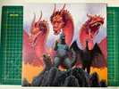 Godzilla Ghidorah Three Headed Monster Soundtrack Gold Nugget Color Vinyl LP
