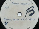 MARY HOPKIN: Knock, Knock Who's There   ACETATE   Apple   Beatles   Eurovision