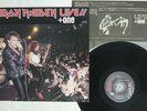 IRON MAIDEN LIVE + ONE EMI EMS-41001 JAPAN VINYL 12