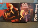 BILLY IDOL REBEL YELL Chrysalis 1983  FV41450  Shrink  and Vital Idol LP Vinyl