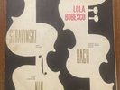 LOLA BOBESCU BOBESCO VIOLIN RECITAL STRAVINSKY BACH  NM LP ELECTRECORD ECE 0261