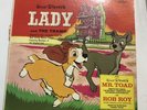 Walt DISNEY'S Lady and the Tramp Vinyl LP Record Mr. Toad Rob Roy Rare J 3260