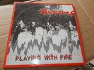 Disrupters Playing With Fire LP Destructors Crass Xpozez Punk Discharge