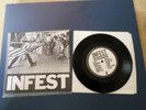 rare  INFEST  machismo ep  bootleg?  hardcore punk kbd    spazz crossed out