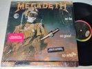 Megadeth So Far So Good So What lp shrink hype sticker metal thrash hard rock