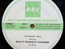 DEXY'S MIDNIGHT RUNNERS IN CONCERT UK BBC TRANSCRIPTION SERVICE LP SHEETS MINT