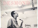 PAUL DESMOND 1955 Fantasy Jazz 10 Inch Red Color Vinyl Record LP - Pre-Owned