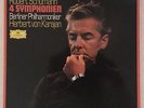 G489 Schumann 4 Symphonies Karajan BPO 3LP DGG 2740 129 Stereo