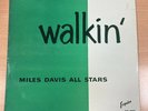 MILES DAVIS - WALKIN' - UK LAM FLIPBACK ESQUIRE  LP - cat no 32-098