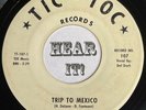 Haunting LA Surf Rockabilly Country Bop 45 DEL DARK Trip TIC-TOC hear Exotica