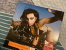 SIGNED Charli XCX - Crash red and black marbled opaque vinyl
