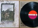 LED ZEPPELIN IV - PLUM LABEL Early PRESS 1971 Vinyl LP A3 B3 PORKY PECKO DUCK