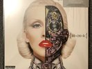 Christina Aguilera - Bionic UO Clear Vinyl Black White Grey Splatter Neuwertig
