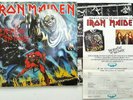 LP 33T TOURS VINYLE IRON MAIDEN THE NUMBER OF THE BEAST + INSERT du PATCH OFFERT