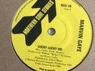 Yellow label - Marvin Gaye - Lucky Lucky Me / Jackie Ross