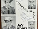 Jay Eddie Teardrops In Vain LP Record - Autographed?
