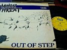 MINOR THREAT OUT OF STEP LP DISCHORD 10 FROM 1983 VINYL VG-