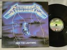 Metallica - Ride The Lightning - 1989 UK LP - Vertigo 838 140 1 - VG+ Copy