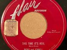 Ricky and Jennell-This Time It's Real/Each Step 1954 Flair 45x1033 R&B DooWop
