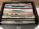 Records in case 59 Records - The Jam Bob Marley Etc