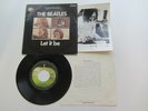 THE BEATLES  JAPANESE 45   LET IT BE   LYRIC SHEET AND RARE PROMO CARD