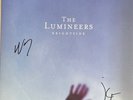 SIGNED BLUE LP COVER — | The Lumineers BRIGHTSIDE | LTD EDITION  BLACK VINYL