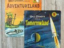 Walt Disney Golden Records Disneyland Tomorrowland & Adventureland w/ Sleeves