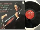 R405 Lalo Saint-Saens Cello Concertos Gendron Benzi Philips 6500 045 Stereo
