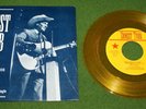 ERNEST TUBB PS Yellow Vinyl Rhino WALKING THE FLOOR OVER YOU / THANKS A LOT