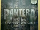 PANTERA '1990-2000 A Decade of Domination' Black Ice Colored Vinyl 2-LP SEALED