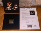 Signed Ronnie Wood Lucky Man Print Limited Edition 25/750 Autograph Picture PSA