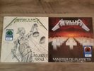 METALLICA  Master of Puppets ORANGE exclusive vinyl LP AND JUSTICE FOR ALL GREEN