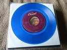 THE BEATLES - HEY JUDE/REVOLUTION - 45rpm - BLUE COLORED VINYL    MINT-