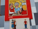 XTC 'MAKING PLANS FOR NIGEL' POSTER SLEEVE INSERT 1979 PUNK